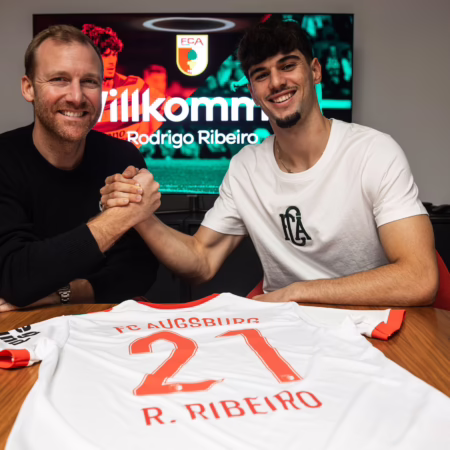 Wechsel fix: Sporting-Talent Ribeiro unterschreibt in Augsburg 