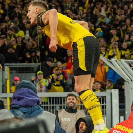 Gelb-Rot? Schlotterbecks gewagter Torjubel 