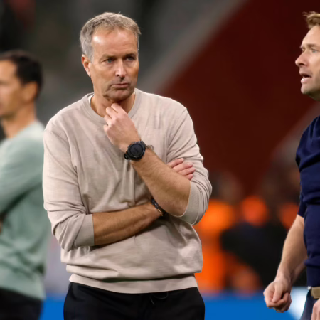 Jobgarantie und Durchhalteparolen: Rolfes stützt Hjulmand 