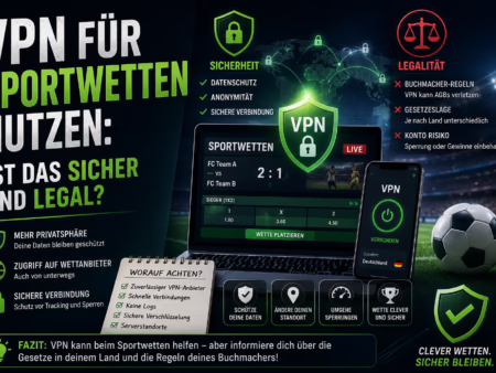 Kann man ein VPN für Sportwetten nutzen