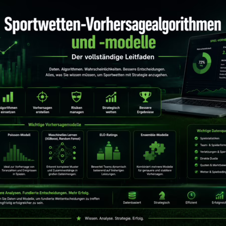Sportwetten-Vorhersagealgorithmen und -modelle – Der vollständige Leitfaden