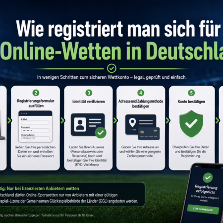 Wie registriert man sich für Online-Wetten in Deutschland?