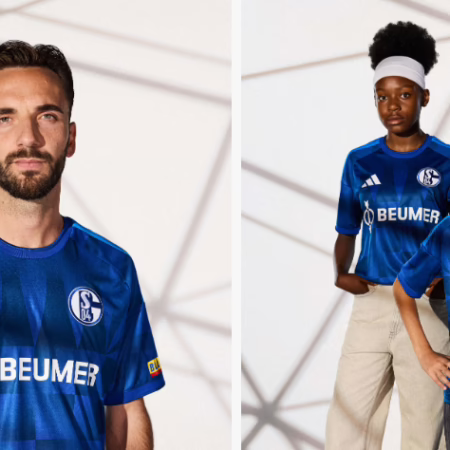 „Geprägt von der Arena“: Schalke präsentiert neues Heimtrikot 