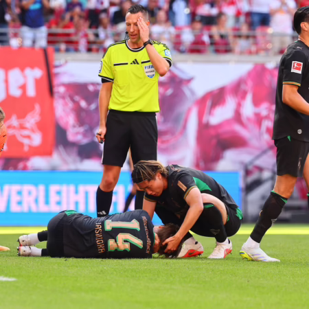 Direkt ins Krankenhaus: Gladbacher Sorgen um Hashioka 
