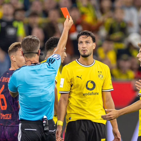 „Rohes Spiel“ gegen Saibari: DFB sperrt Bensebaini für zwei Pokalspiele 